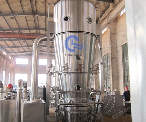 力度干燥——氟苯尼考底噴包衣機！