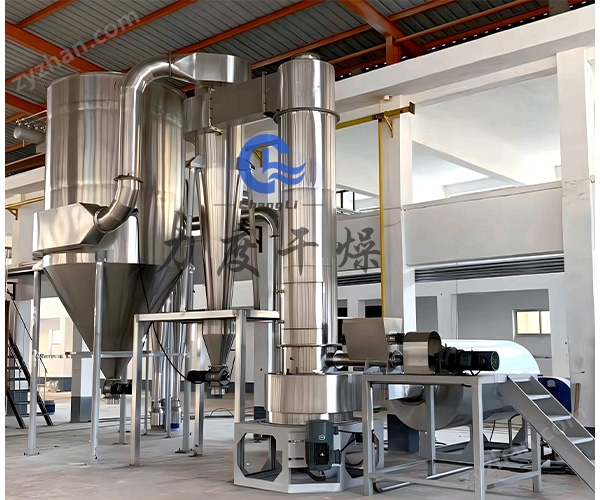 力度干燥——漂白粉旋轉(zhuǎn)閃蒸干燥機(jī)！